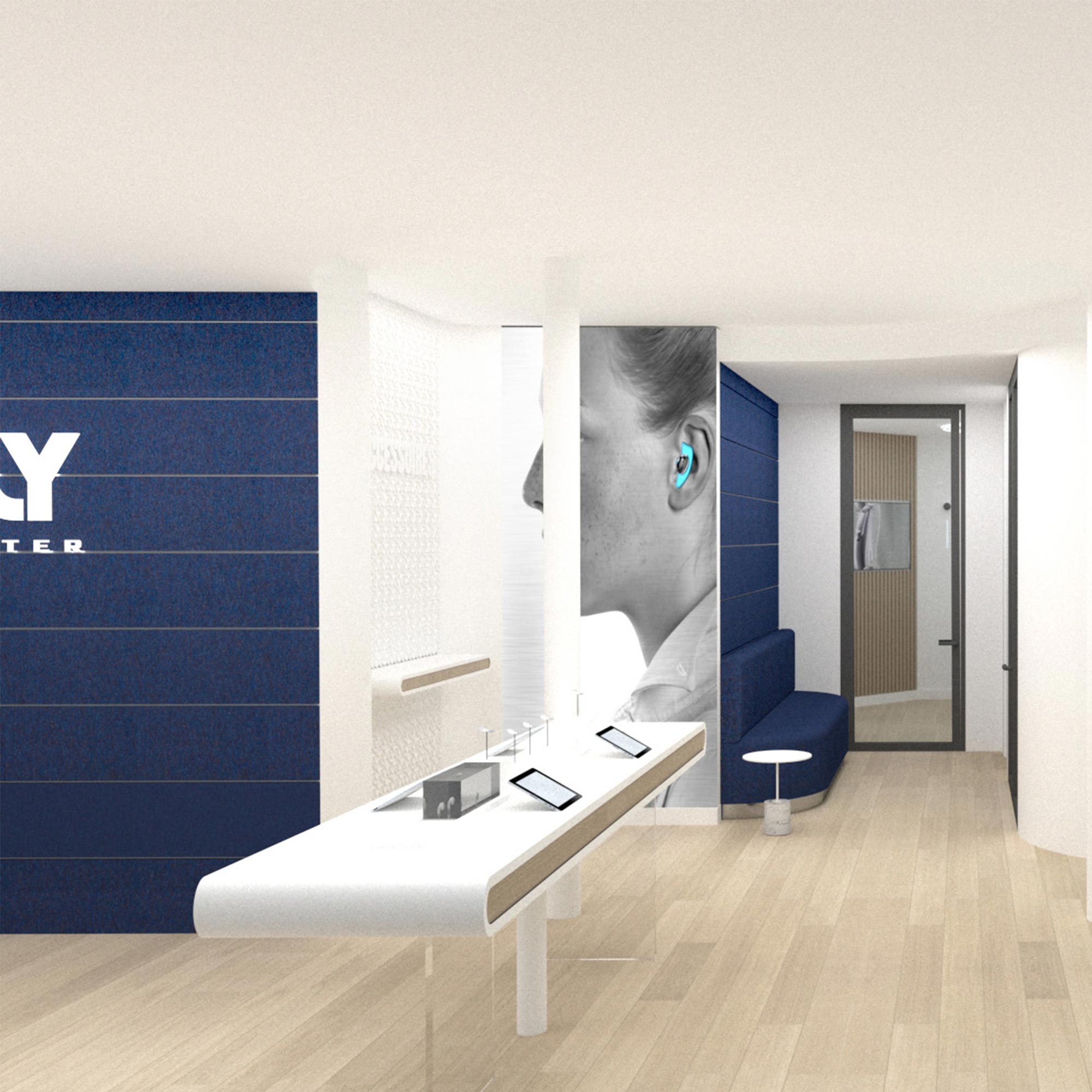 Intérieur boutique SONOLY Vincennes